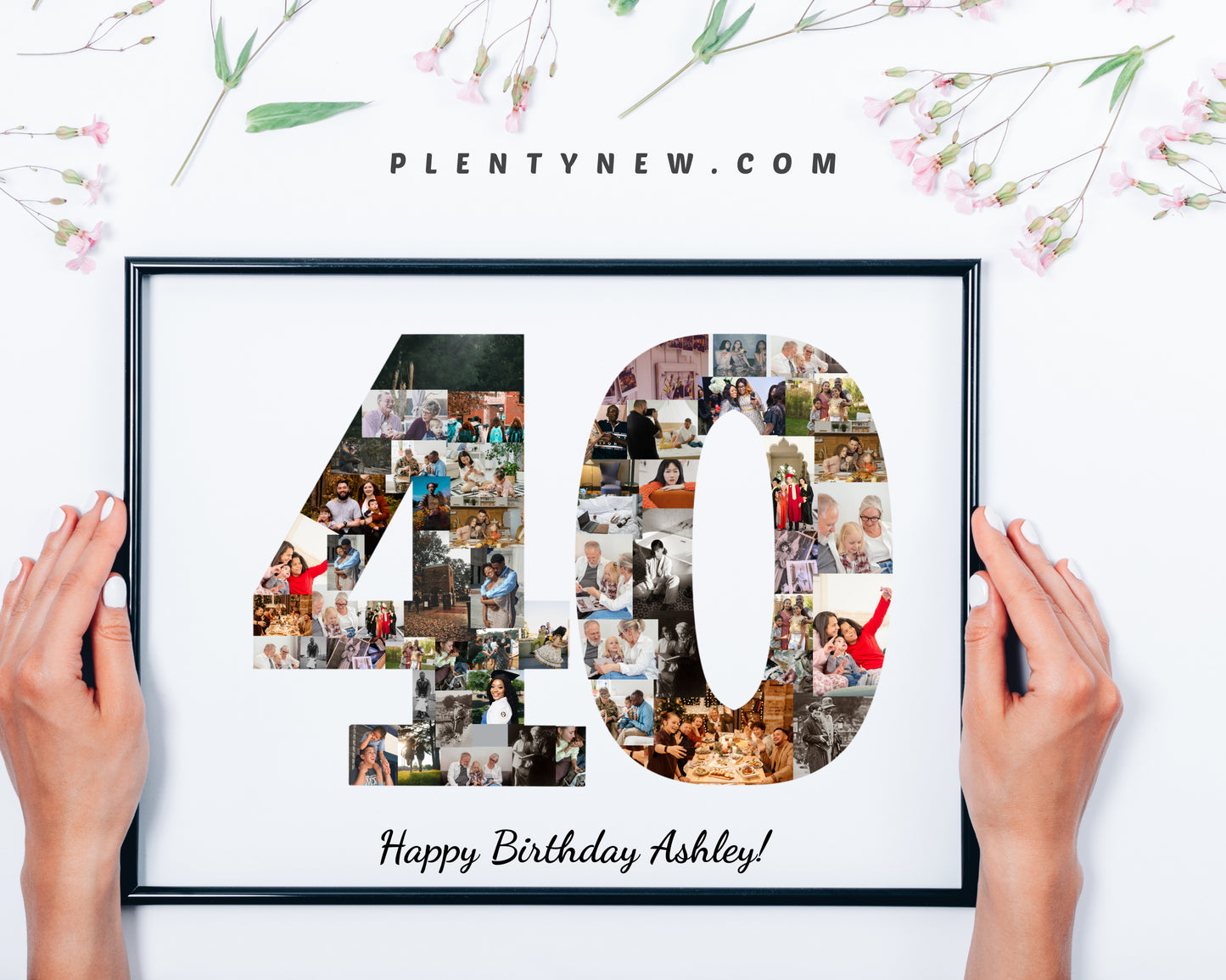 Creative 40th Birthday Photo Collage Ideas | Celebrate the Big 4-0 in Style!