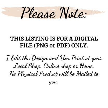 Personalized Best Friends Poem Gift – Custom Digital Keepsake
